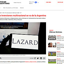 Un Banco de Inversiones multinacional se va de la Argentina